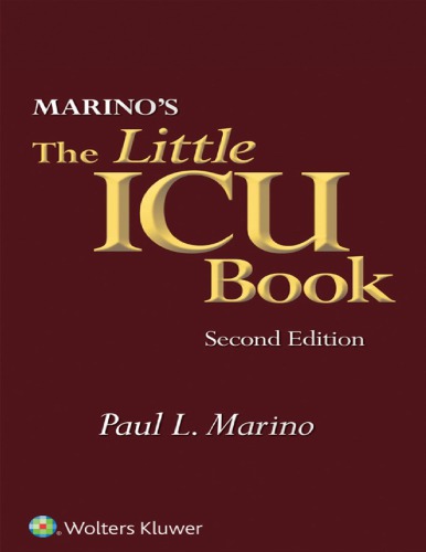کتاب کوچک ICU مارینو، ۲۰۱۶
