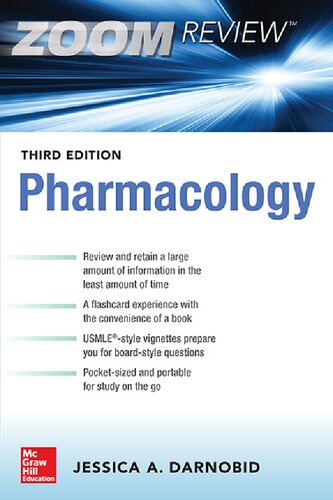 Deja Review: Pharmacology, Third Edition ۲۰۱۹مرور سریع: داروشناسی، ویرایش سوم ۲۰۱۹