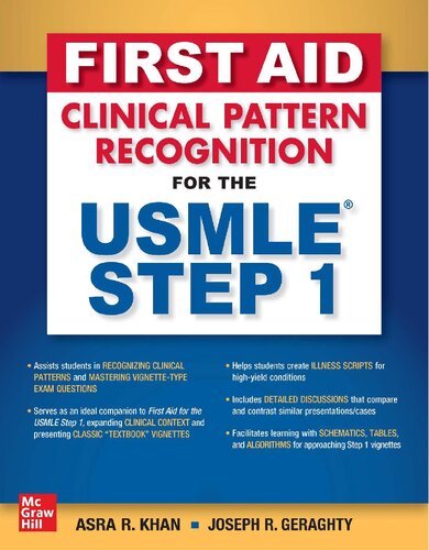 تشخیص الگوهای بالینی کمک های اولیه برای آزمون USMLE Step ۱ ۲۰۲۱