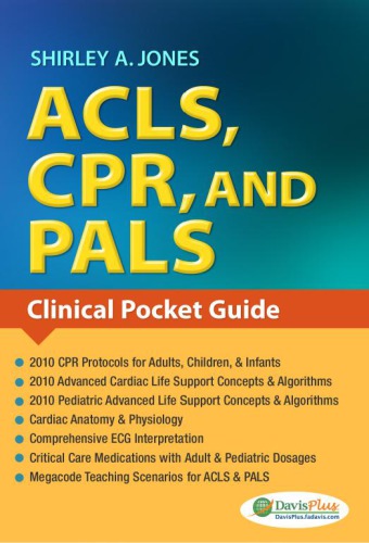 راهنمای جیبی بالینی ACLS، CPR و PALS: ۲۰۱۴