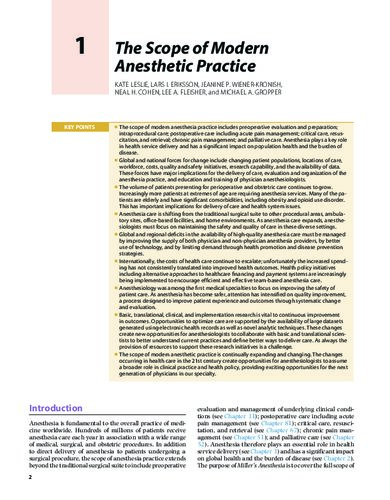 کتاب الکترونیکی مجموعه ۲ جلدی بیهوشی میلر ۲۰۱۹