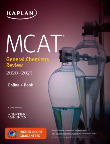 بررسی شیمی عمومی آزمون MCAT، سال های ۲۰۲۰-۲۰۲۱: آنلاین + کتاب ۲۰۱۹