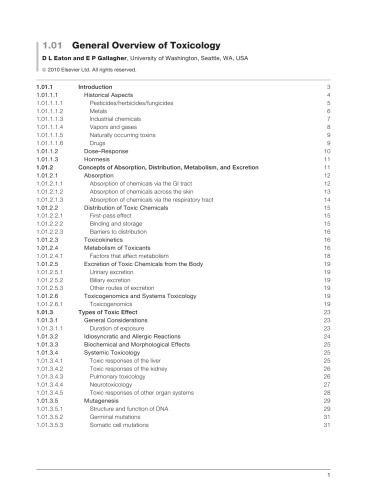 سم شناسی جامع ۲۰۱۰