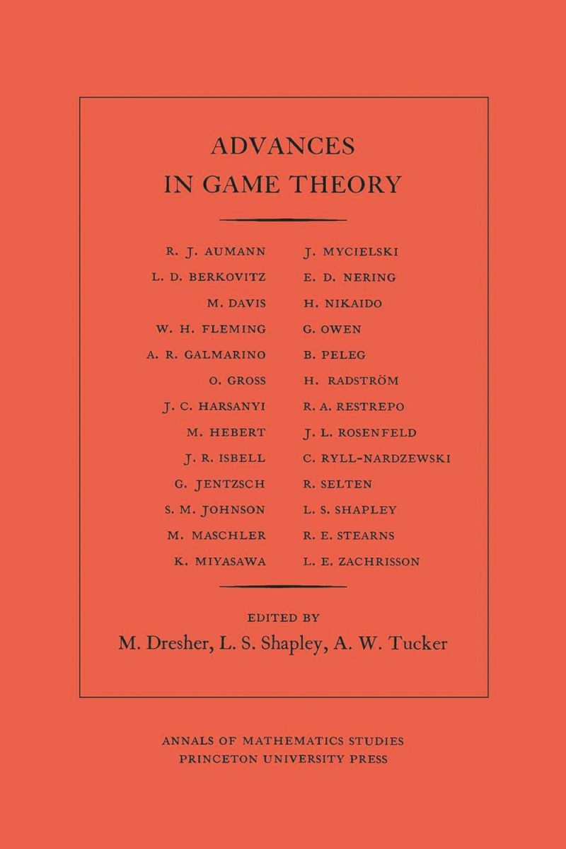 پیشرفت های در نظریه بازی. (AM-۵۲)، جلد ۵۲، ۲۰۱۶