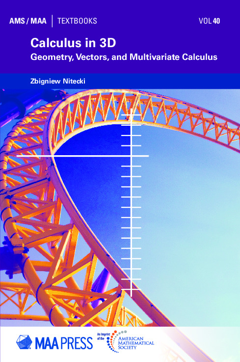 حساب دیفرانسیل و انتگرال در سه بعد: هندسه، بردارها و حساب دیفرانسیل و انتگرال چند متغیره، ۲۰۱۸
