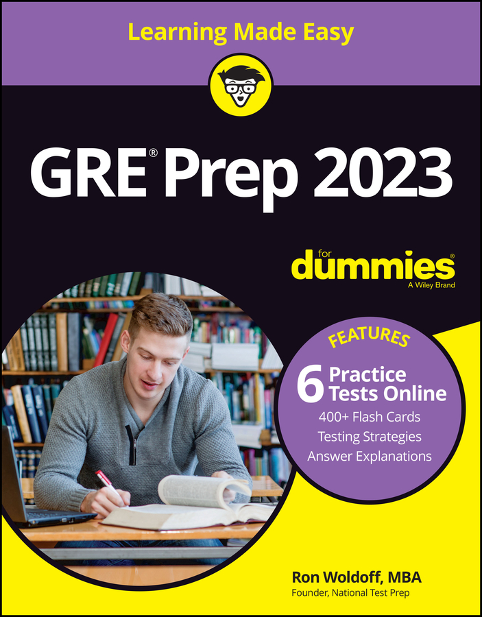 GRE Prep ۲۰۲۳ برای احمق ها همراه با تمرین آنلاین ۲۰۲۲