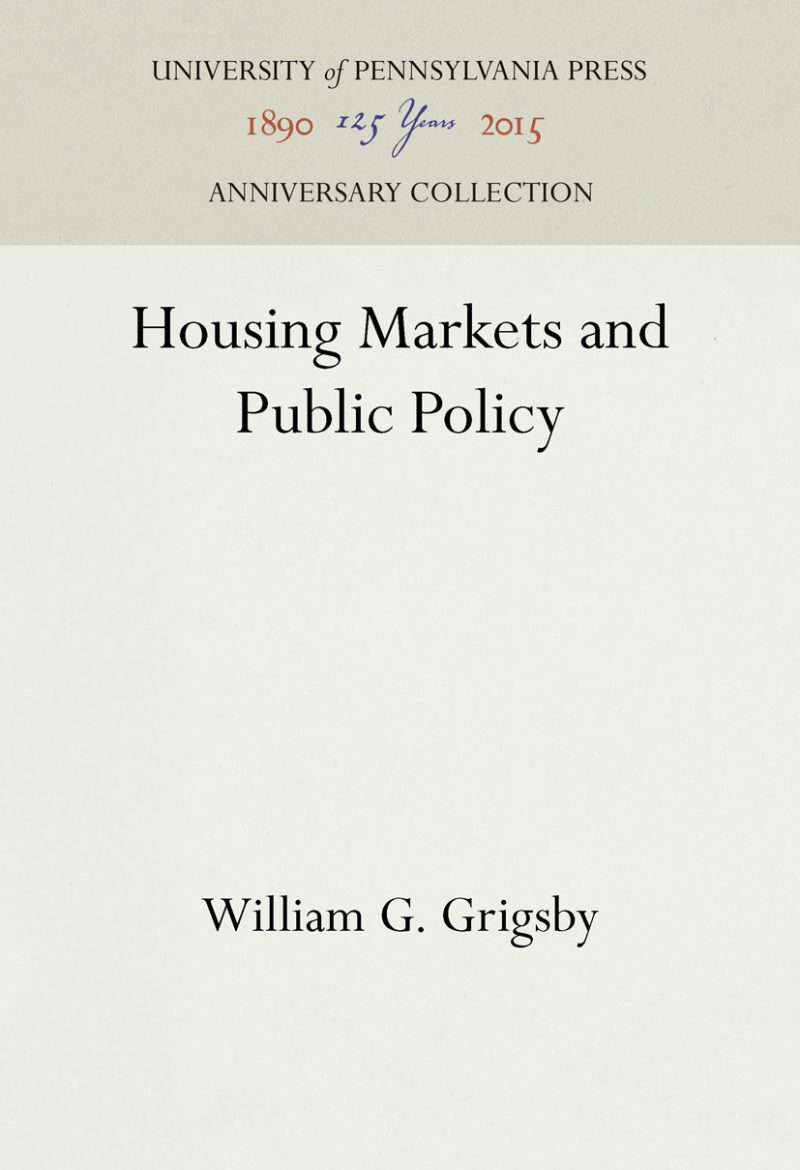 بازار مسکن و سیاست های عمومی ۲۰ ۱۵