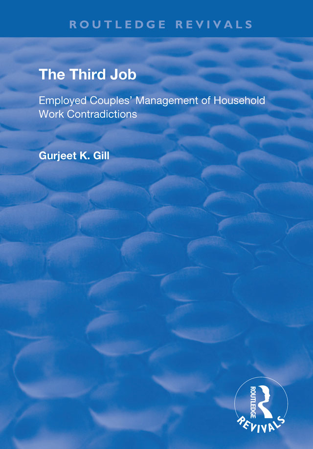 شغل سوم: مدیریت تناقضات کار خانگی در زوج های شاغل ۲۰۱۸