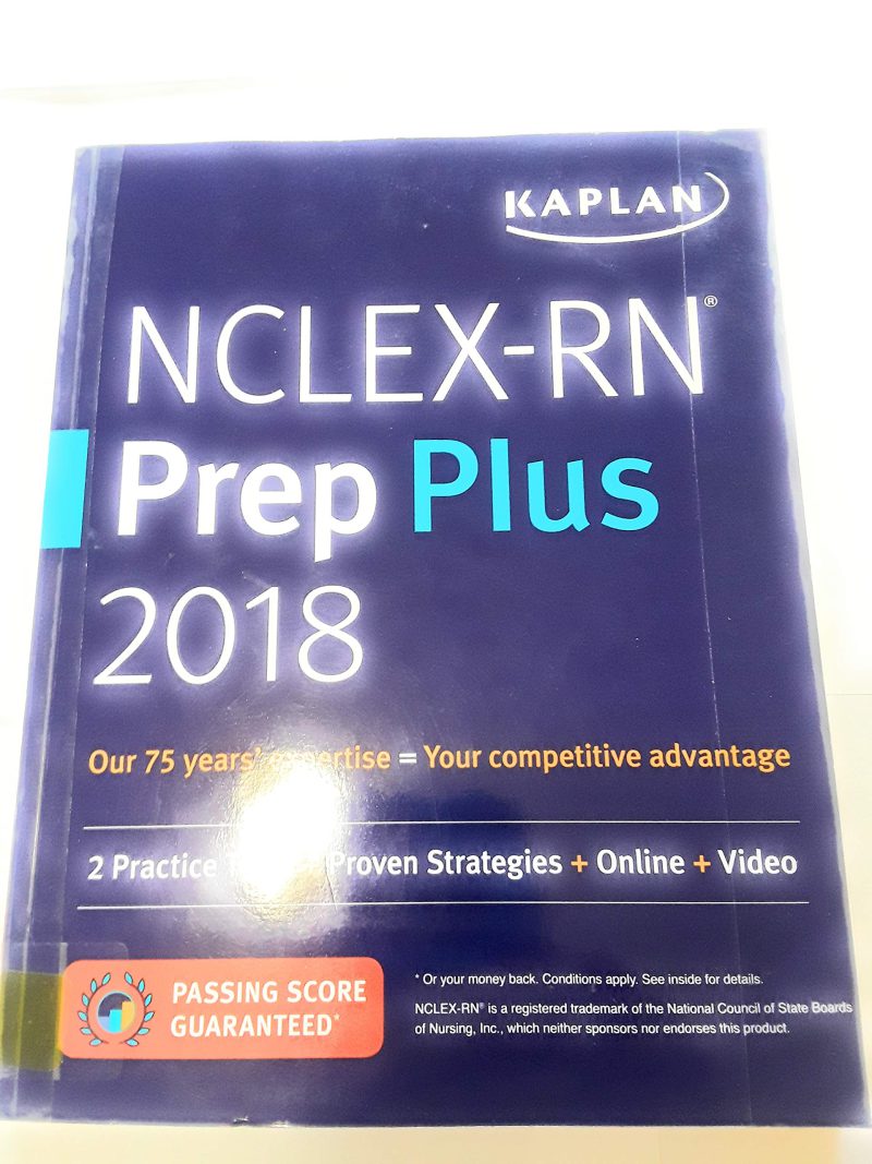 NCLEX-RN PREP PLUS 2018: 2 تست های تمرین + استراتژی های اثبات شده + آنلاین + ویدیو