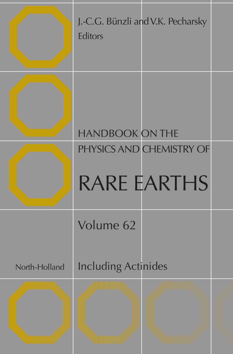 کتاب راهنما در فیزیک و شیمی عناصر خاکی کمیاب: شامل آکتینیدها