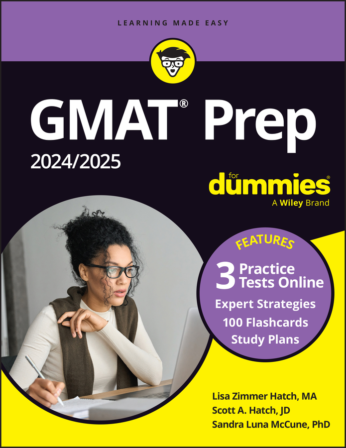 آمادگی آزمون GMAT سال‌های ۲۰۲۴ و ۲۰۲۵ برای احمق‌ها (ویرایش تمرکز GMAT): کتاب + ۳ آزمون تمرینی + ۱۰۰ فلش‌کارت آنلاین
