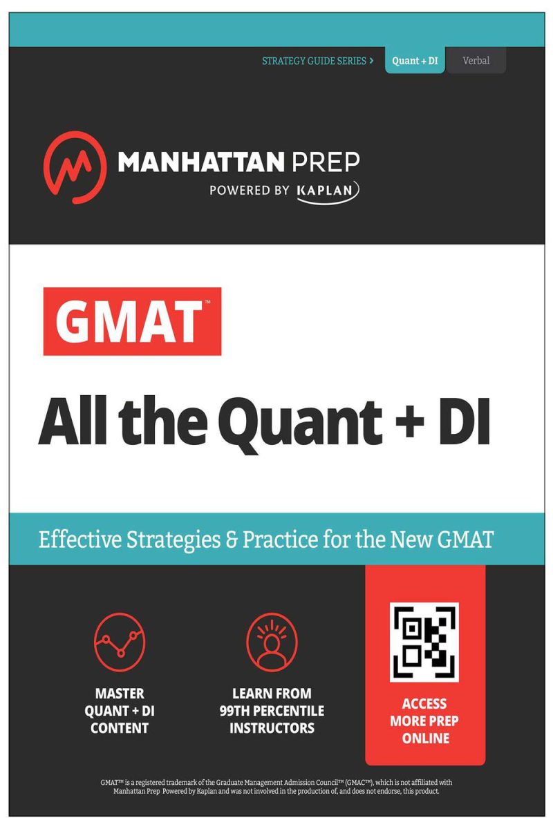 GMAT: تمام مباحث محاسباتی + DI: استراتژی‌ها و تمرین‌های مؤثر برای GMAT Focus + اطلس آنلاین: استراتژی‌ها و تمرین‌های مؤثر برای GMAT جدید