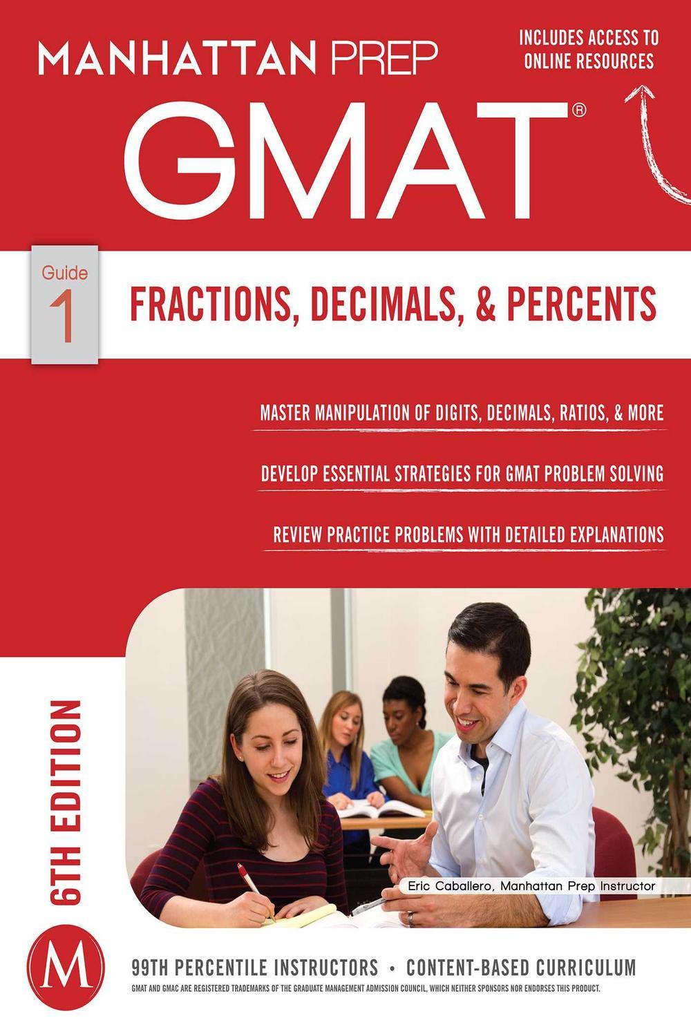GMAT: مباحث کسرها، اعداد اعشاری و درصدها