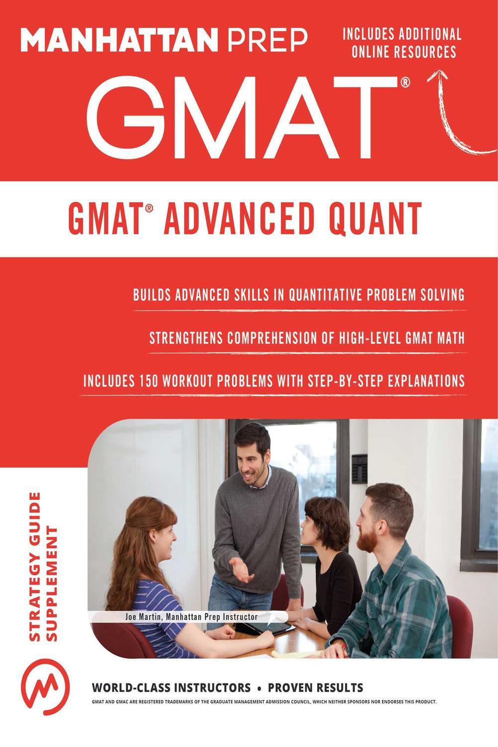 GMAT آمادگی کمّی پیشرفته: بیش از ۲۵۰ تمرین عملی به همراه منابع آنلاین اهدایی
