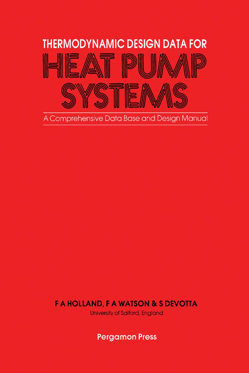 اطلاعات طراحی ترمودینامیکی سامانه‌های پمپ حرارتی: بانک اطلاعاتی جامع و راهنمای طراحی