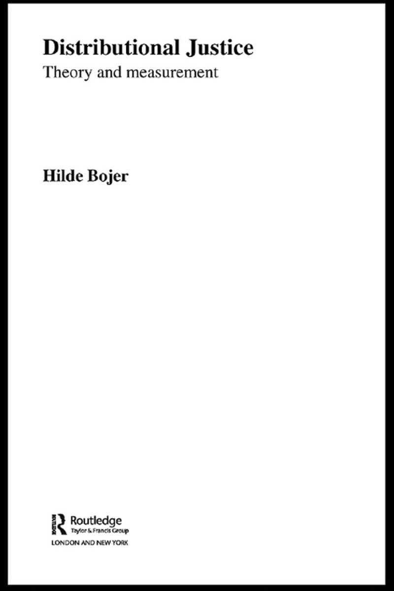عدالت توزیعی: نظریه و سنجش