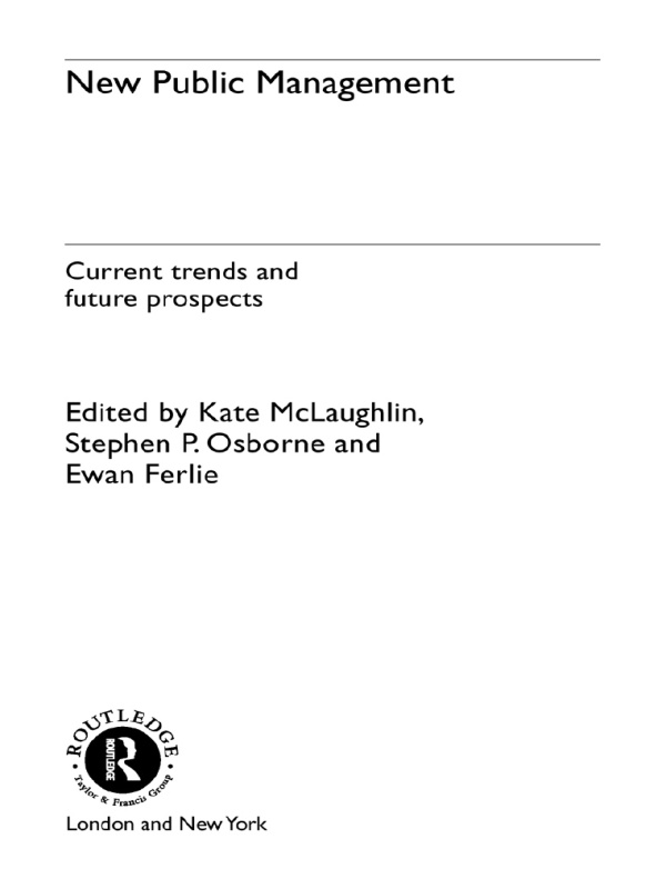 مدیریت دولتی نوین: روندهای کنونی و چشم‌اندازهای آینده
