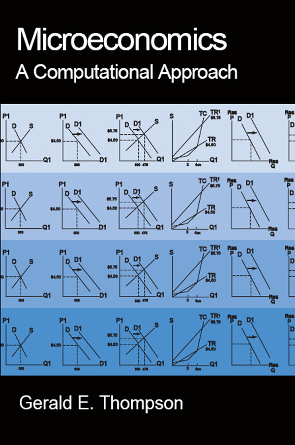 اقتصاد خرد: رویکرد محاسباتی: رویکرد محاسباتی