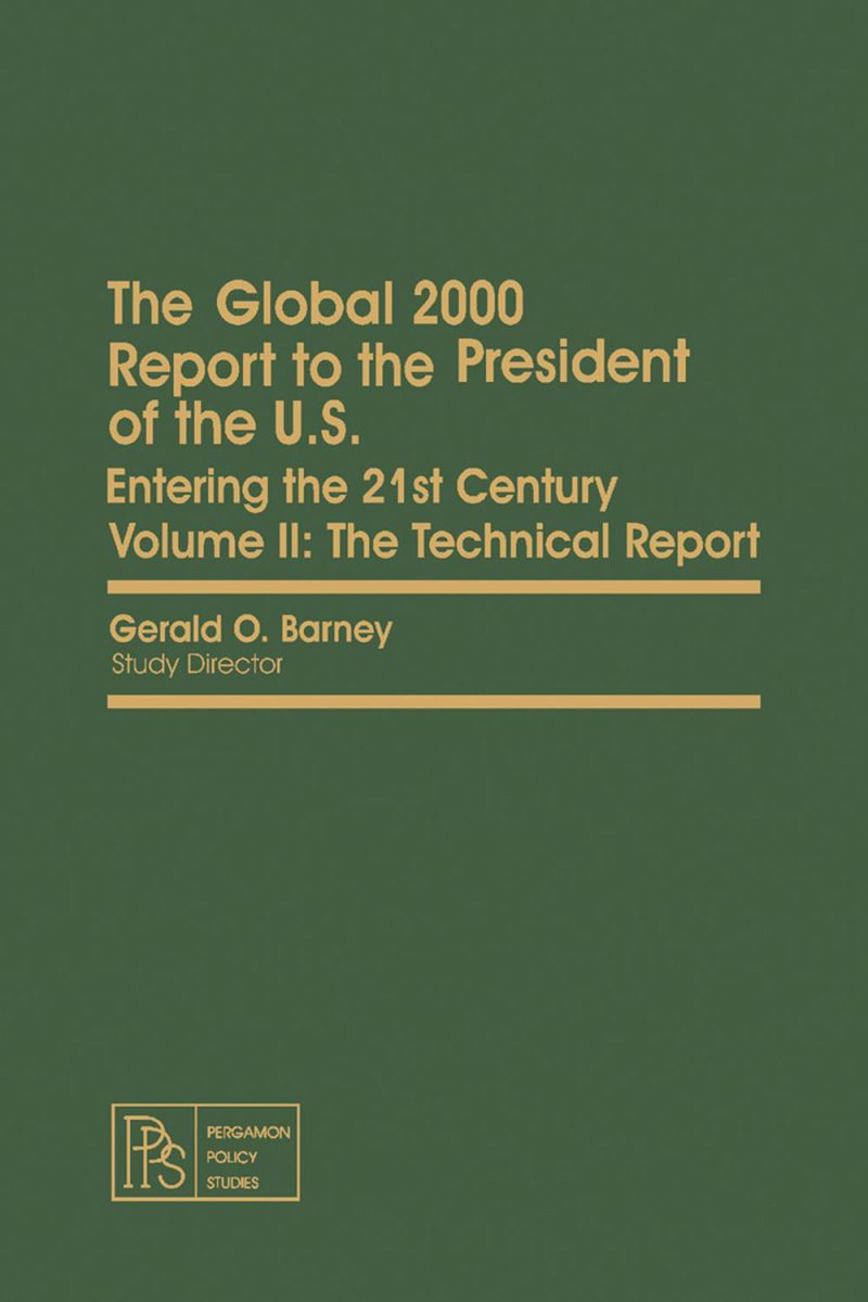 گزارش جهانی ۲۰۰۰ به رئیس جمهور ایالات متحده: ورود به قرن بیست و یکم: گزارش فنی