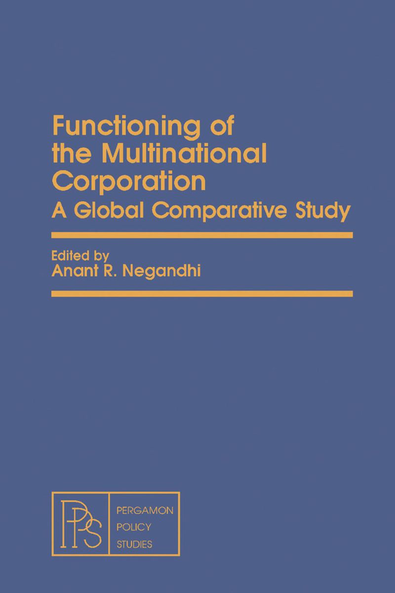 کارکرد شرکت چندملیتی: یک مطالعه تطبیقی جهانی