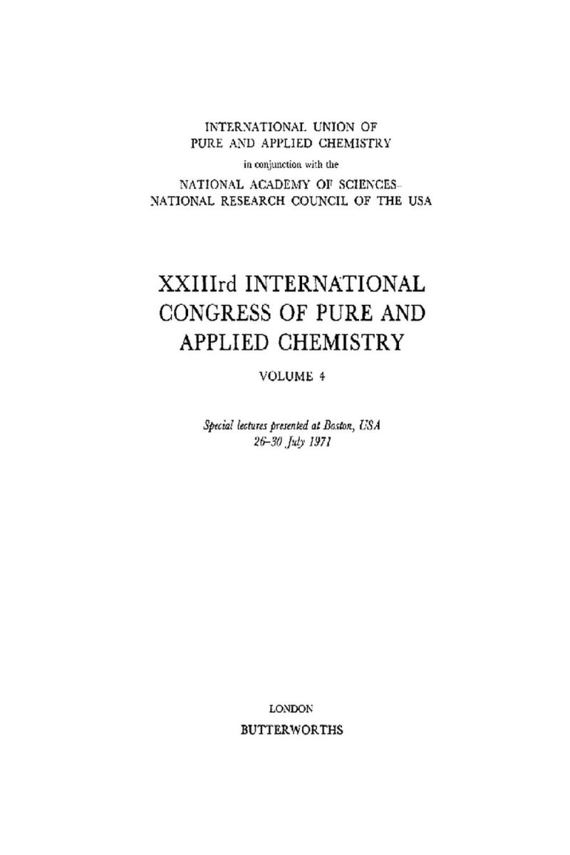 بیست و سومین کنگره بین‌المللی شیمی محض و کاربردی