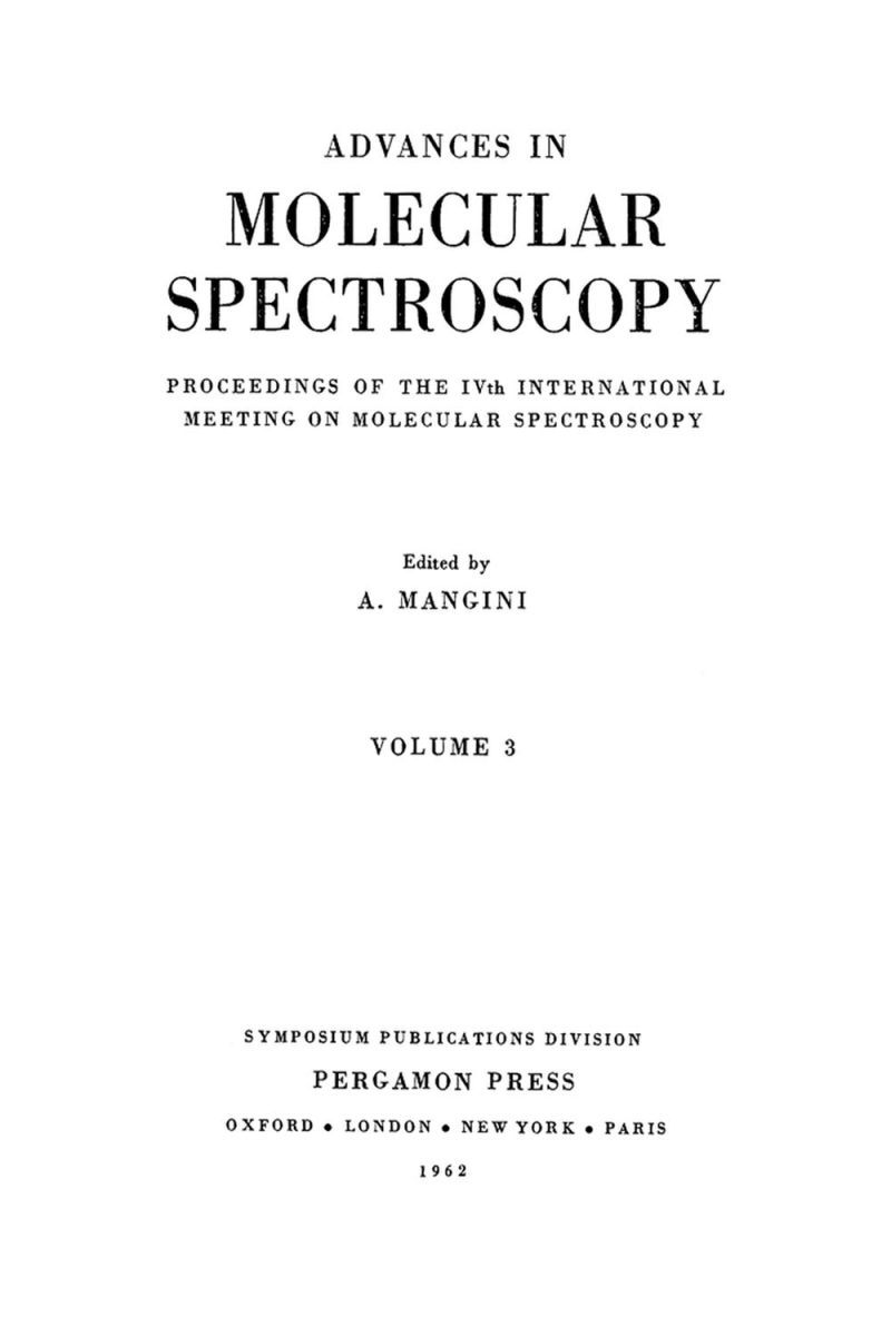 پیشرفت‌ها در طیف‌سنجی مولکولی