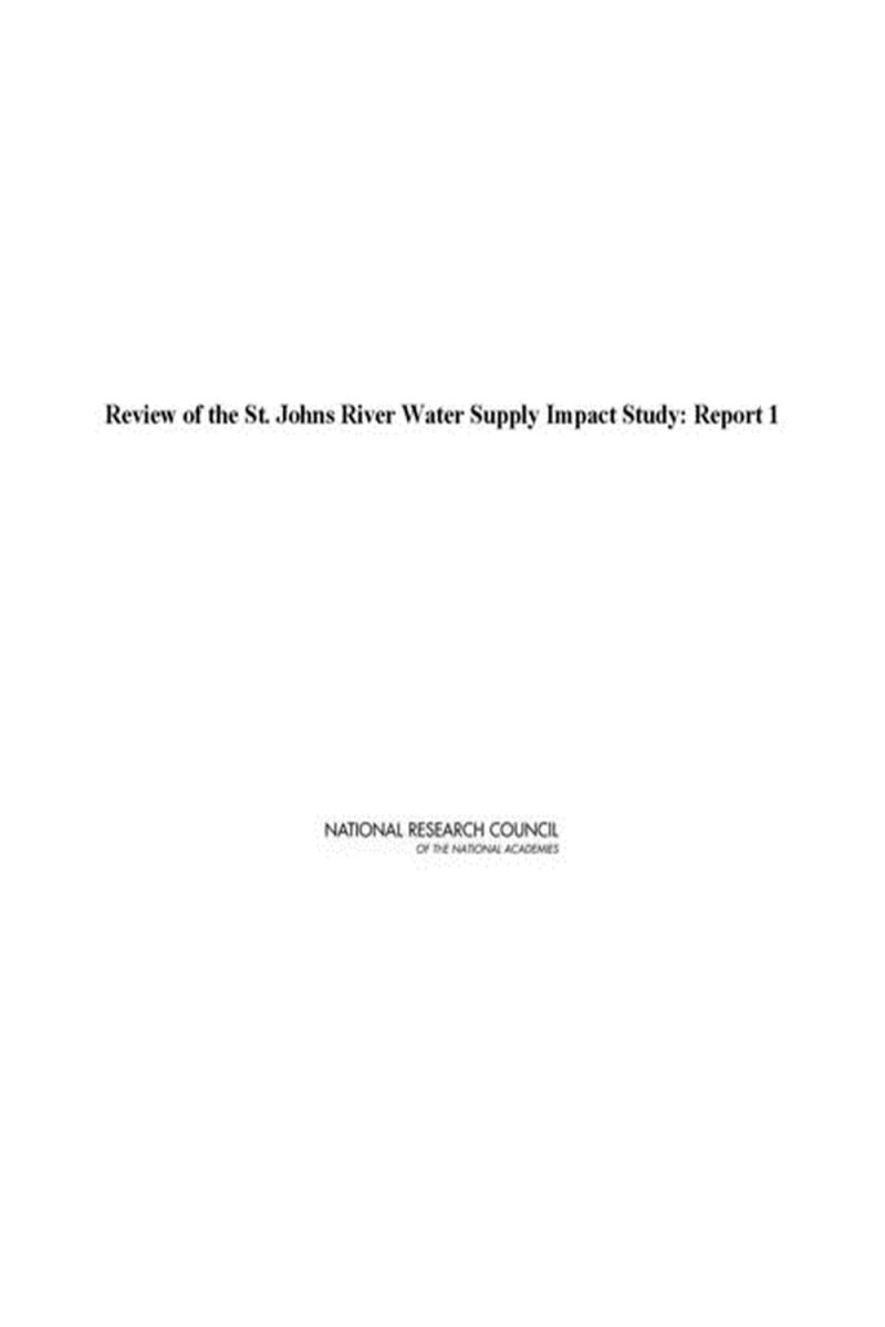 مروری بر مطالعه‌ی بررسی اثرات تأمین آب رودخانه‌ی سنت جانز