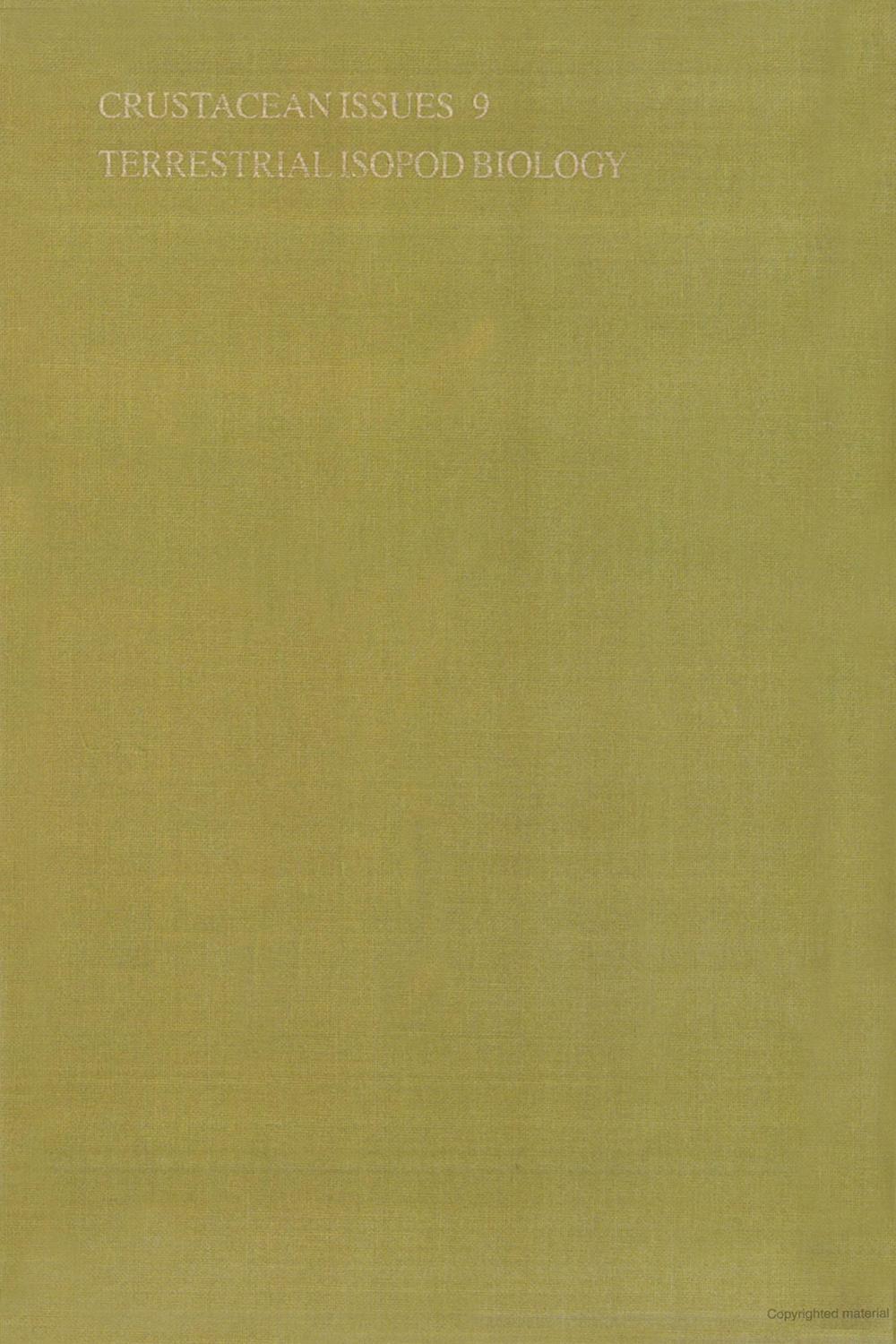 زیست‌شناسی جورپایان خشکی‌زی