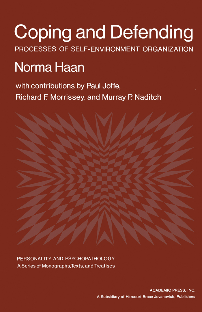 مقابله و دفاع: فرایندهای سازماندهی خود-محیط