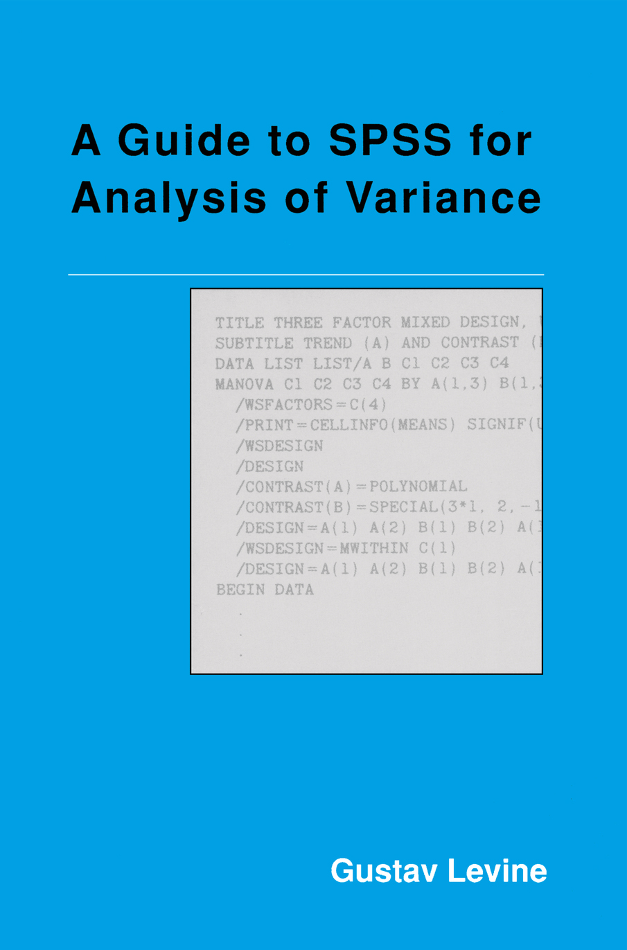 راهنمای SPSS برای تحلیل واریانس