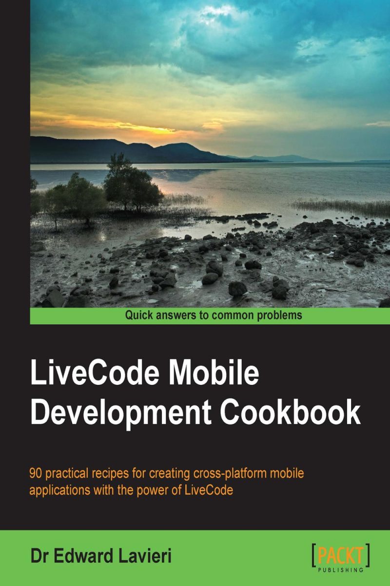 کتاب آشپزی توسعه موبایل با LiveCode